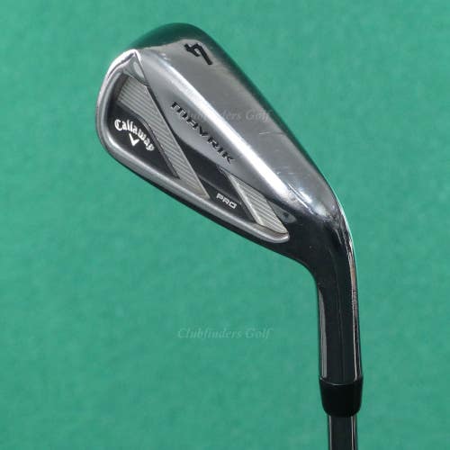 Callaway Mavrik Pro Single 4 Iron True Temper Elevate 105 VSS Pro Steel Stiff