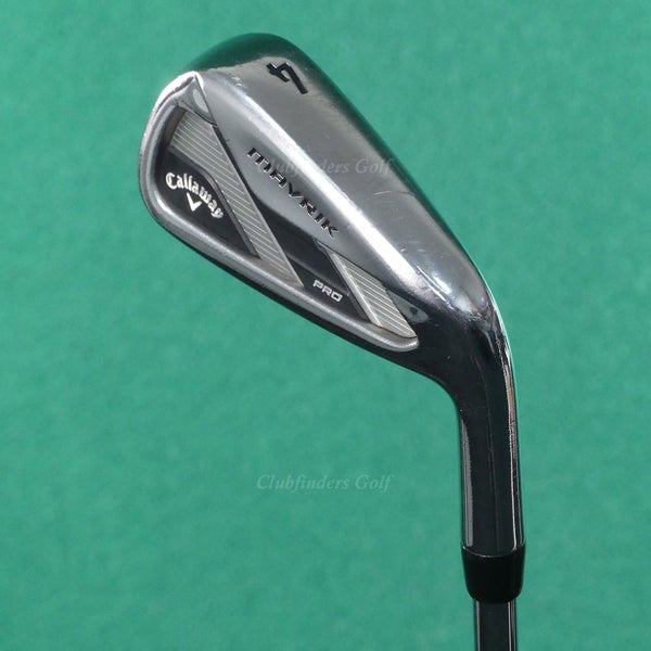 Callaway Mavrik Pro Single 4 Iron True Temper Elevate 105 VSS Pro Steel Stiff