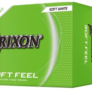 Srixon Limited Edition Soft Feel Golf Balls White 24 Ball Double Dozen NEW