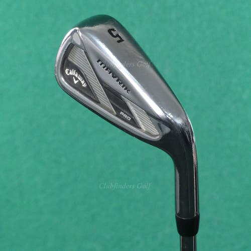 Callaway Mavrik Pro Single 5 Iron True Temper Elevate 105 VSS Pro Steel Stiff