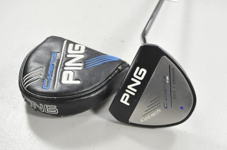 Ping Cadence TR Ketsch Traditional 34" Putter Blue Dot Right Steel # 213227