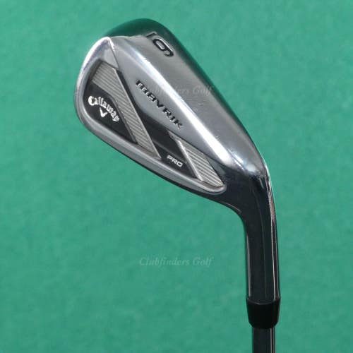 Callaway Mavrik Pro Single 6 Iron True Temper Elevate 105 VSS Pro Steel Stiff