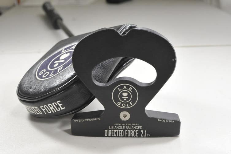 LAB Golf Directed Force 2.1 34" 69* Putter Right Steel with Headcover  #213417