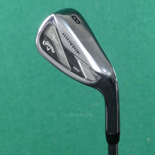 Callaway Mavrik Pro Single 8 Iron True Temper Elevate 105 VSS Pro Steel Stiff