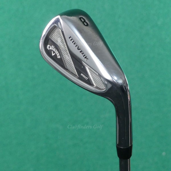 Callaway Mavrik Pro Single 8 Iron True Temper Elevate 105 VSS Pro Steel Stiff