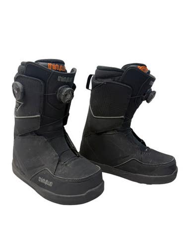 Used ThirtyTwo LASHED DOUBLE BOA Mens Snowboard Boots Black Senior 8 11835-S000204653