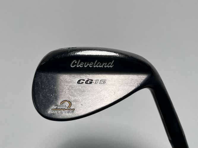 Cleveland CG15 Black Pearl Wedge 46* 8 Bounce Traction Wedge Steel Mens RH