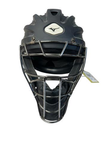 Used Mizuno MSCH 255 Catchers Helmet w/Mask Black M/L 11835-S000206193