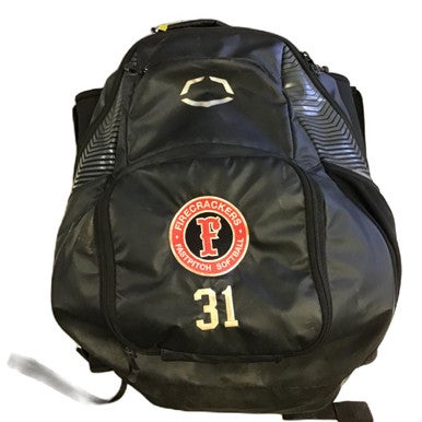 Used Evoshield BB/SB Player Backpack Black 11730-S000069908