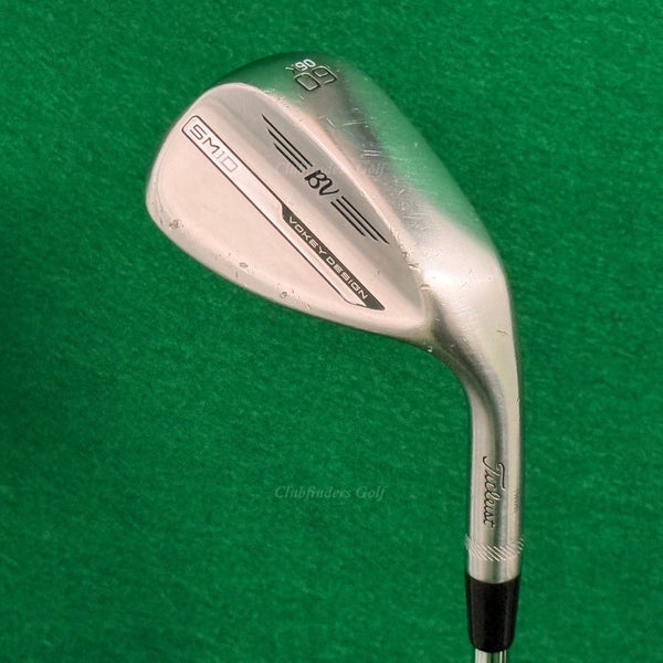 Titleist Vokey SM10 Chrome 60-6K 60 Lob Wedge Vokey Design Steel Wedge Flex