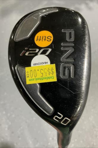 Ping i20 20 #3 Hybrid 35" TFC 707H Stiff Flex Graphite Shaft MRH