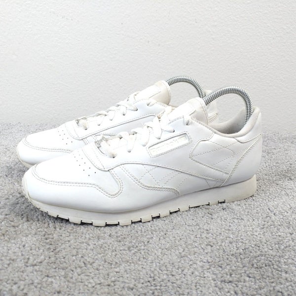 Reebok Classic Mens Size 7 Shoes Low Top Retro Athletic Sneakers Lace Up White