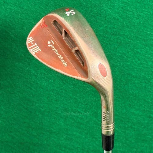 TaylorMade Milled Grind Hi-Toe Chrome 54-10 54 Sand Wedge Steel Wedge Flex