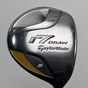 TaylorMade R7 Draw 3 Fairway Wood 15* REAX 55g Regular Graphite Mens RH