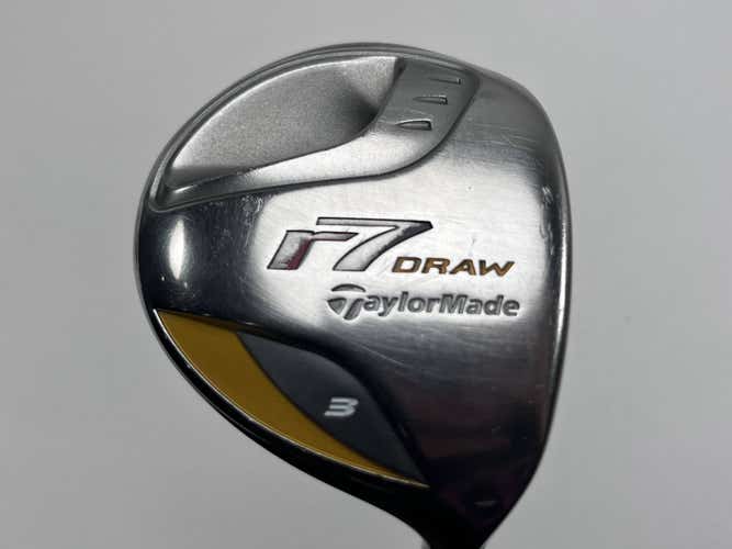 TaylorMade R7 Draw 3 Fairway Wood 15* REAX 55g Regular Graphite Mens RH