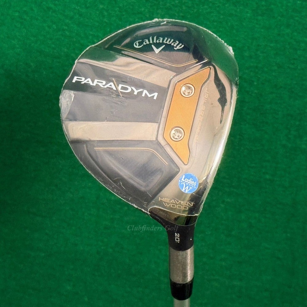 NEW Lady Callaway Paradym 20 Fairway Wood Heaven Wood Ascent 40