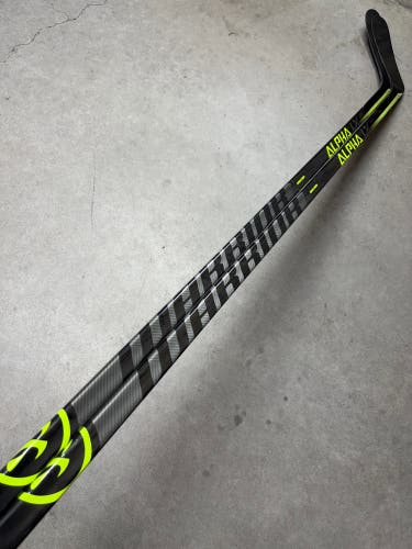 2 PACK 105 Flex P90 Senior Warrior Alpha LX20 Left Hand Hockey Stick Pro Stock (New)