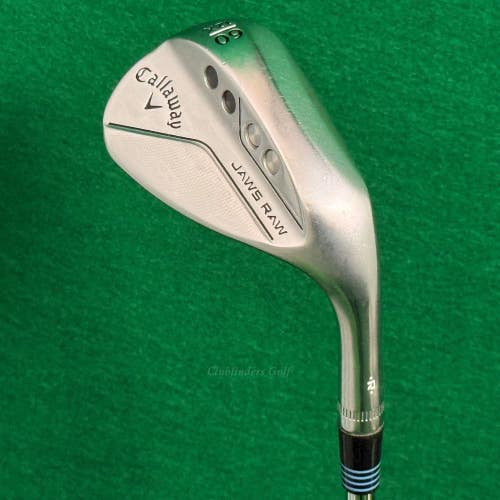 Callaway Jaws Raw Chrome 60-12X 60 Lob Wedge KBS Hi-Rev 2.0 125-S Steel Stiff