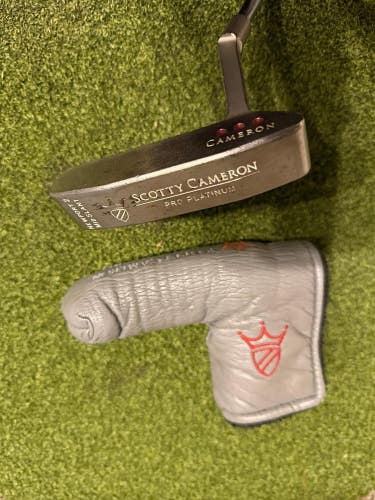 Scotty Cameron Pro Platinum Newport2 MidSlant Putter, 35" RH