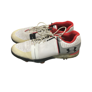 Used Under Armour Mens Golf Shoes White Senior 11.5 11834-S000048056