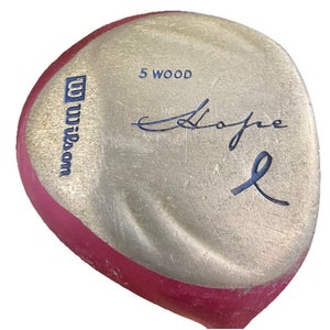 Wilson Hope Titanium Pink 5 Wood 19* RH Ladies Flex Graphite 41" New Velvet Grip