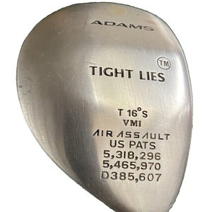 Adams Tight Lies VMI Air Assault 3 Wood 16 SuperShaft Regular 42.5 RH Very Nice