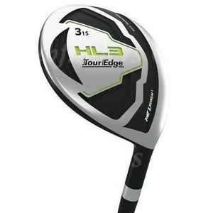 NEW Tour Edge HL3 Hot Launch 3 15 3 Fairway Wood Factory Graphite Sniors w/HC