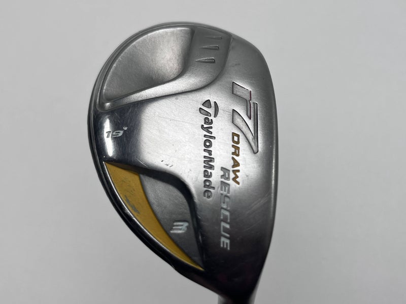 TaylorMade R7 Draw 3 Hybrid 19* REAX 55g Regular Graphite Mens RH