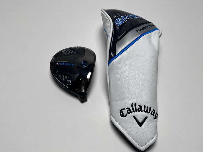 Callaway Paradym Ai Smoke TD 3 Fairway Wood 15* HEAD ONLY Mens RH HC