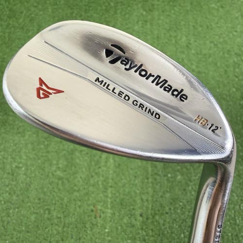 TaylorMade Milled Grind HB Carbon Steel Lob Wedge 58 12 Dynamic Gold 115g