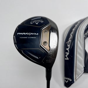 Callaway Paradym 5 Fairway Wood 18* HZRDUS 5.5 Gen 4 Dual Torsional Reg RH HC