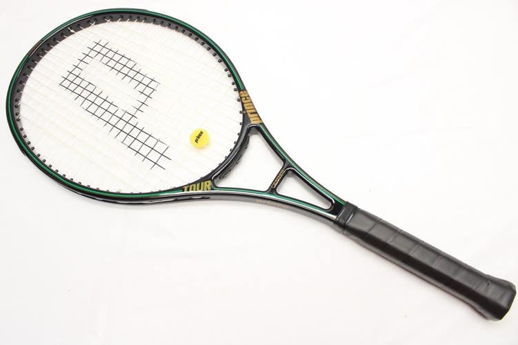 *USED* PRINCE TOUR GRAPHITE OVERSIZE TENNIS RACQUET (4 3/8) FROM A COLLECTOR