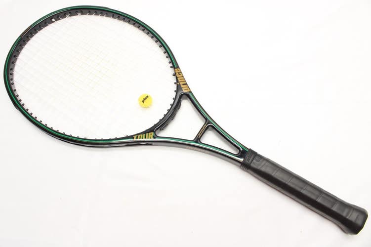 *USED* PRINCE TOUR GRAPHITE OVERSIZE TENNIS RACQUET (4 3/8) FROM A COLLECTOR