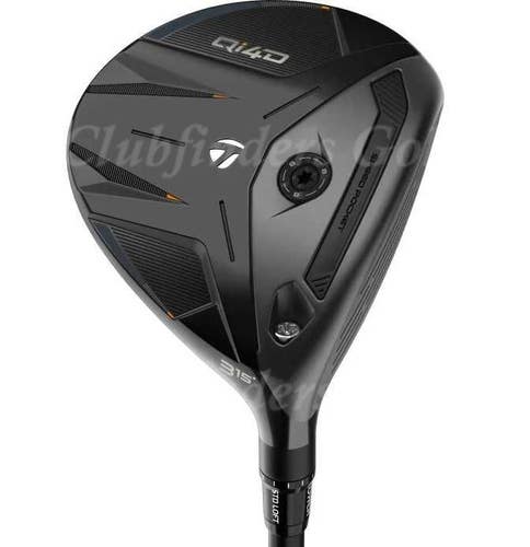 NEW TaylorMade Qi4D 15 3 Fairway Wood Mitsubishi Silver REAX 55 Regular w/HC