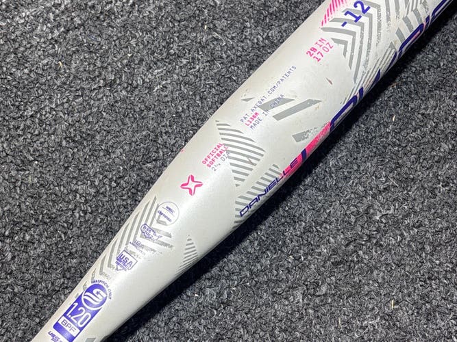 2020 AXE Danielle Lawrie Alloy Bat (-12) 17 oz 30" (Used)