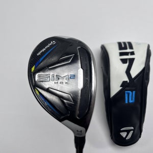 TaylorMade SIM2 MAX Rescue 4 Hybrid 22* Fujikura Vista Pro 60g Stiff RH HC