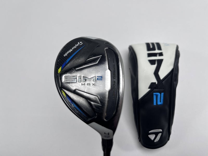 TaylorMade SIM2 MAX Rescue 4 Hybrid 22* Fujikura Vista Pro 60g Stiff RH HC