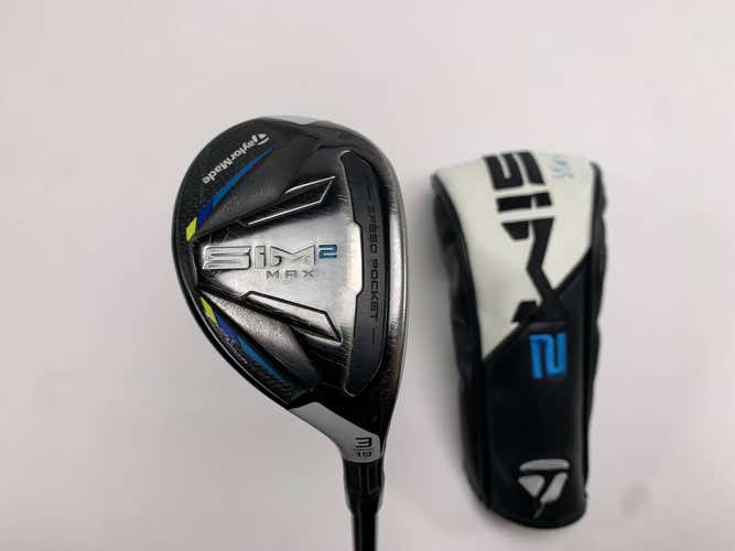 TaylorMade SIM2 MAX Rescue 3 Hybrid 19* Fujikura Pro 60g Stiff RH HC