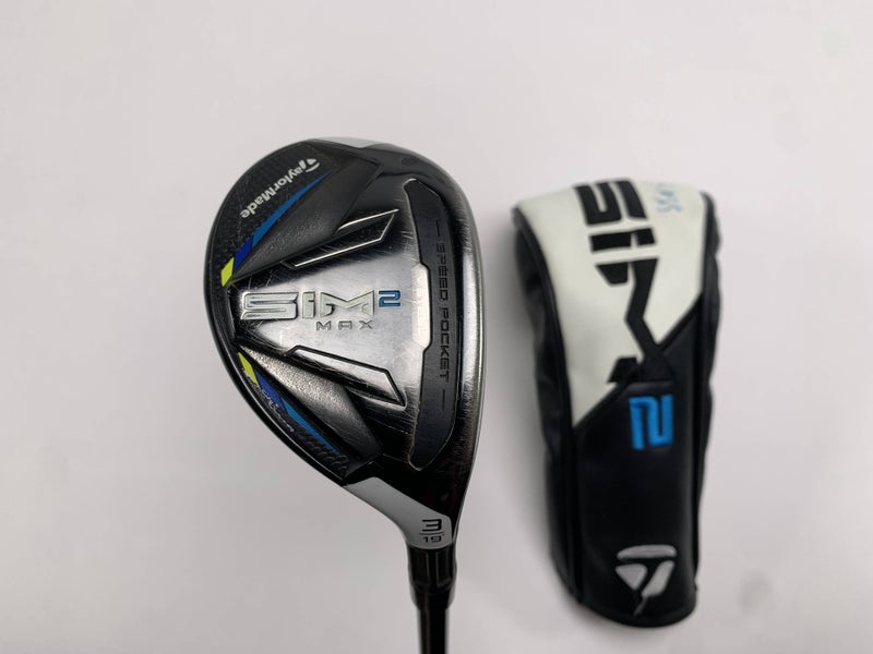 TaylorMade SIM2 MAX Rescue 3 Hybrid 19* Fujikura Pro 60g Stiff RH HC