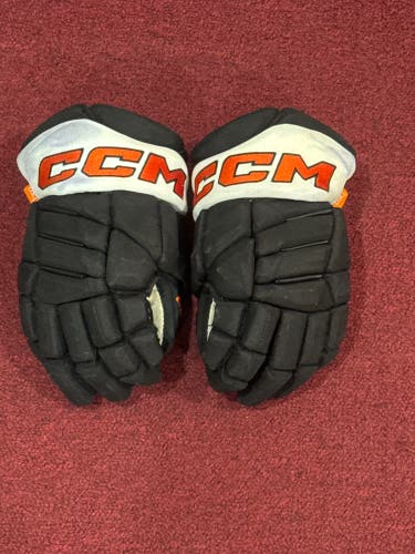 Lehigh Valley Phatoms CCM HGJSPP Gloves 13" Pro Stock Item#PHG6