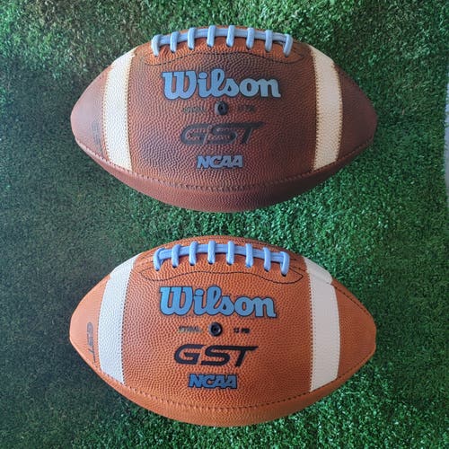 Fully Mudded & Prepped Leather Wilson GST Football