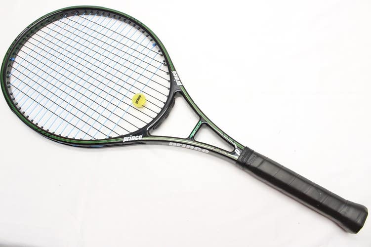 *USED* PRINCE CLASSIC GRAPHITE OVERSIZE TENNIS RACQUET (4 3/8) FROM A COLLECTOR