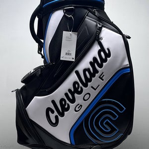 Cleveland CG Staff Bag Black 6-Way Divide Single Strap Golf Bag NEW