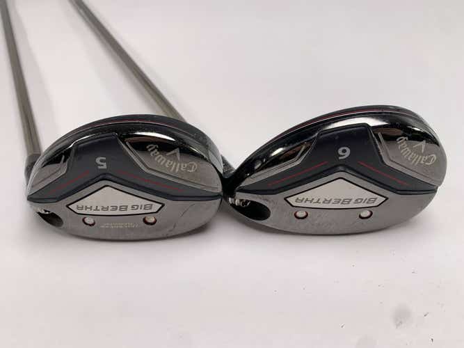 Callaway Big Bertha 2019 5 & 6 Hybrid Set 24* 27* Recoil ESX 450 F1 Ladies RH