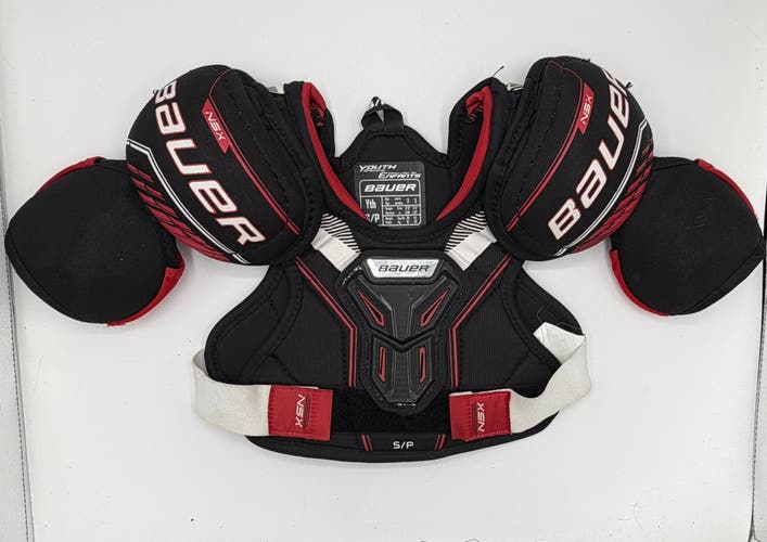 Small Youth Bauer NSX Shoulder Pads