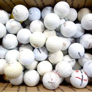100 Miscellaneous Hit Away Practice Range Shag Golf Balls