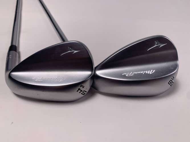 Mizuno Pro T-1 Chrome Wedge Set 54* 8 | 58* 8 DG Tour Issue S400 Stiff RH