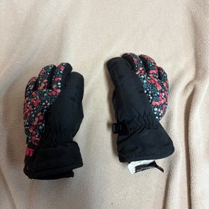 Black XXS Infant Girls Gordini Gloves