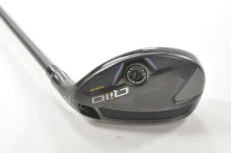 TaylorMade Qi10 Tour Rescue 2-17* Hybrid Stiff Flex RH Tensei AV Limited #213588