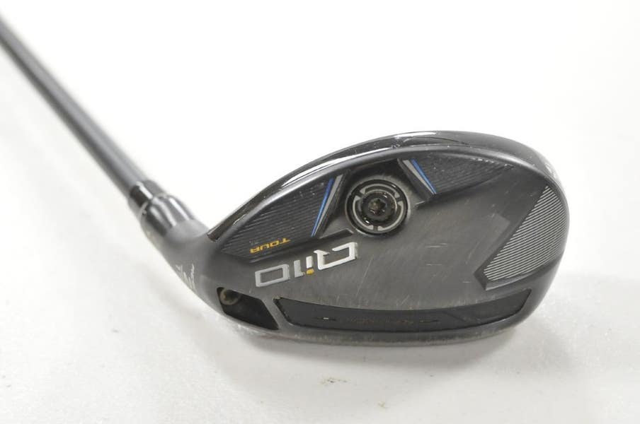 TaylorMade Qi10 Tour Rescue 2-17* Hybrid Stiff Flex RH Tensei AV